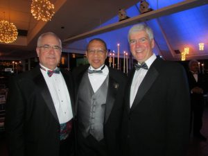 Donald Snider with Doug Smith  and Gov. Rick Snyder